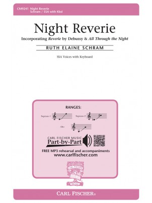 Night Reverie : SSA : Ruth Elaine Schram : Sheet Music : CM9241