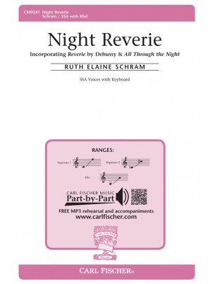 Night Reverie : SSA : Ruth Elaine Schram : Sheet Music : CM9241
