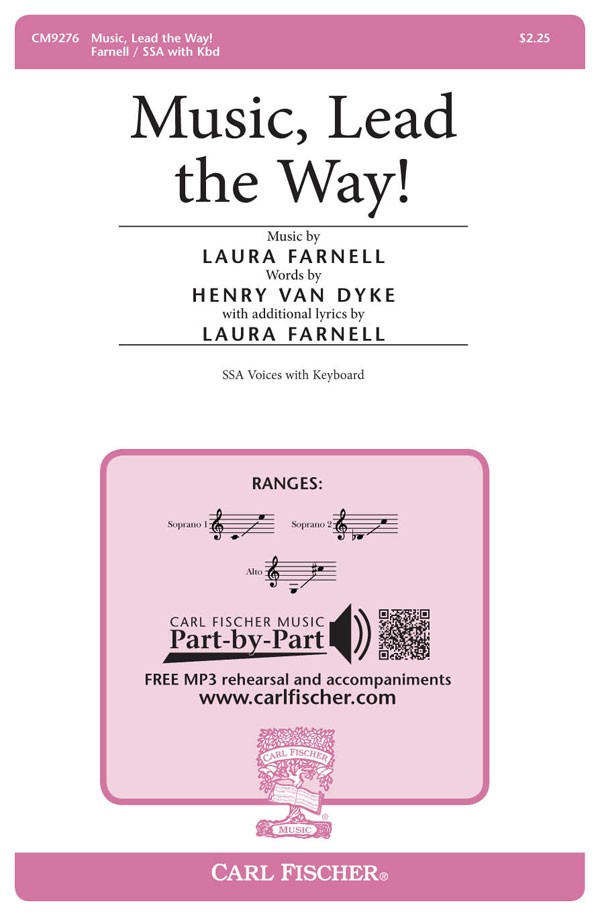 Music, Lead the Way! : SSA : Laura Farnell : Sheet Music : CM9276