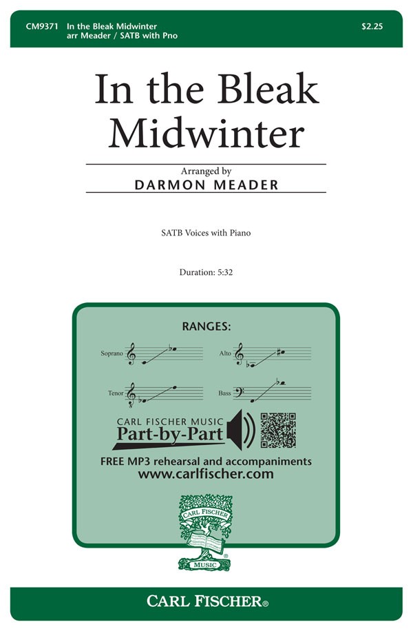 In the Bleak Midwinter : SATB : Darmon Meader : New York Voices : 1 CD : CM9371