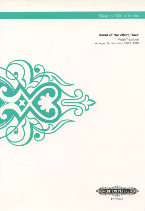 David of the White Rock : SSAATTBB : Ben Parry : Traditional : The Swingle Singers : Sheet Music : 98-EP77048