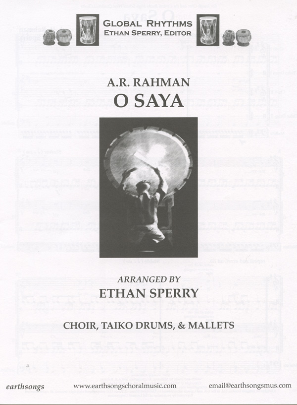 O Saya : SATB : Ethan Sperry : Slumdog Millionaire : Sheet Music : S-407