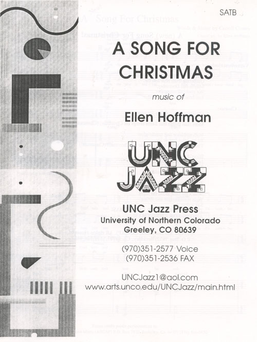 A Song For Christmas : SSAATTBB : Ellen Hoffman : Sheet Music : VJ266
