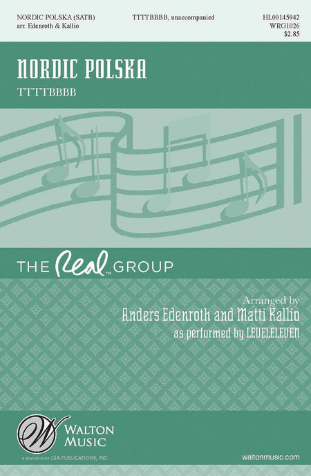 Nordic Polska : TTBB : Anders Edenroth : Sheet Music : WRG1026 : 888680068066