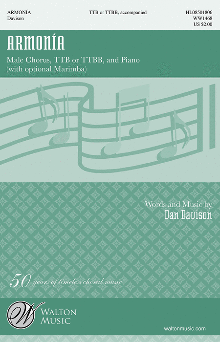  : TTB : Dan Davison : Dan Davison : Sheet Music : WW1468 : 884088641184