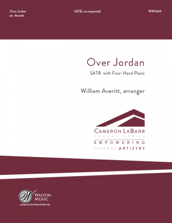 Over Jordan : SATB : William Averitt : Sheet Music : WW1669 : 78514700836