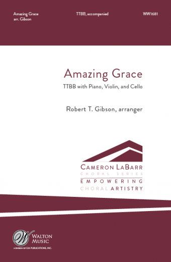 Amazing Grace : TTBB : Robert T. Gibson : Springfield Multicultural Ensemble : Songbook & CD : WW1681 : 78514700986