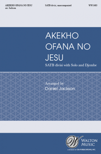 Akekho Ofana No Jesu : SATB divisi : Daniel Jackson : Point Loma Nazarene Concert Choir : Sheet Music : WW1683 : 78514701006