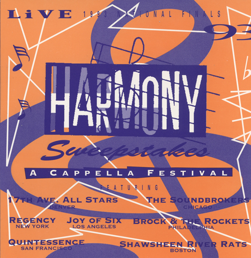 Various Artists : Harmony Sweepstakes 1993 : 1 CD