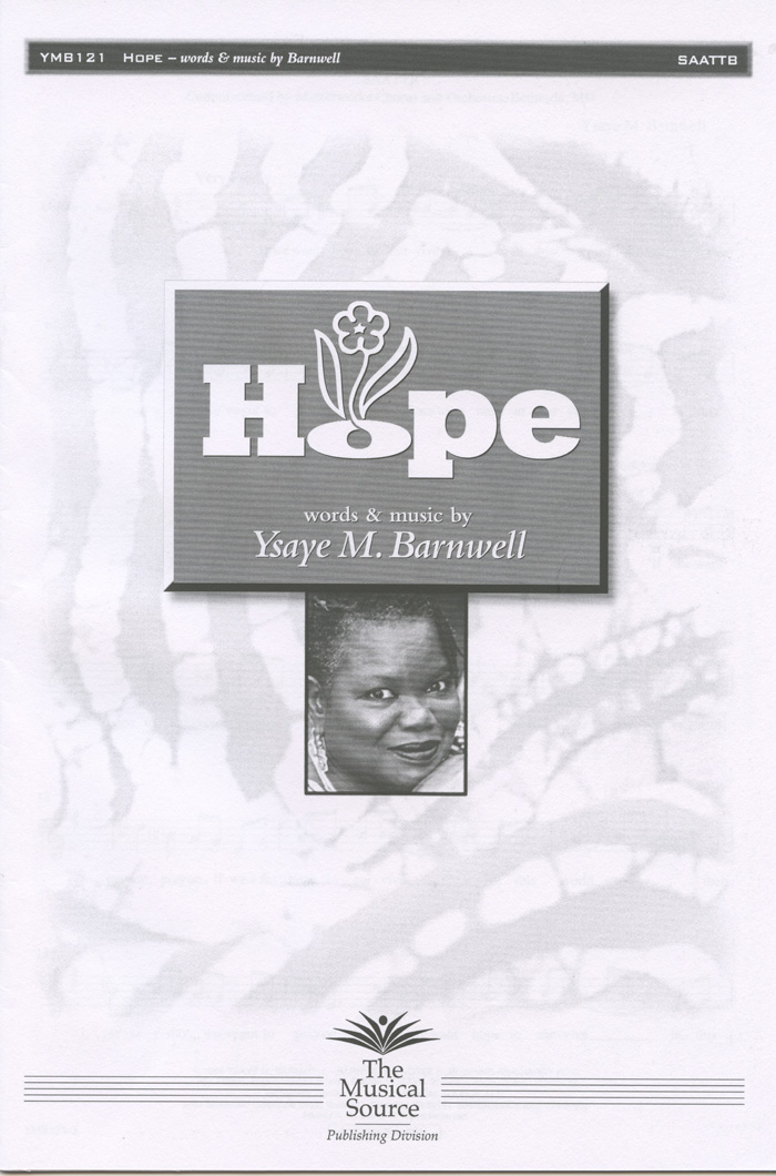Hope : SSAATTBB : Ysaye Barnwell : Sweet Honey In The Rock : Sheet Music : ymb121