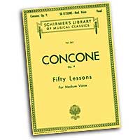 Giuseppe Concone : Fifty Lessons - Medium Voice : Solo : Vocal Warm Up Exercises :  : 073999537208 : 079355344X : 50253720