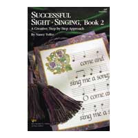 Nancy Telfer : Successful Sight-Singing Book 2 : Book : Nancy Telfer :  : V82S