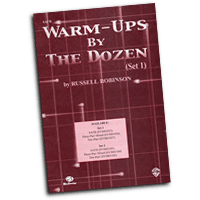 Russell Robinson : Warm-Ups by the Dozen (SATB Set 1 & 2) : SATB : Songbook : Russell L. Robinson :  : 654979993384  : 00-SVM01025