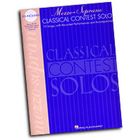 Various Composers : Mezzo-Soprano Classical Contest Solos : Solo : Songbook & CD :  : 073999854022 : 0793577993 : 00740074