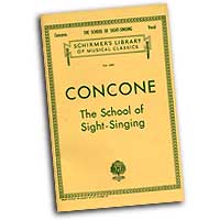 Giuseppe Concone : The School of Sight-Singing : Solo : Songbook :  : 073999537505 : 0793551021 : 50253750