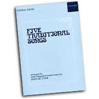 John Rutter : Five Traditional Songs : SATB : Songbook : John Rutter : John Rutter : 9780193437173