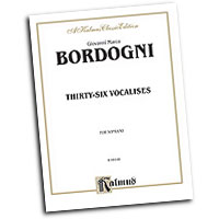 Marco Bordogni : Thirty-six Vocalises in Modern Style : Solo : Vocal Warm Up Exercises :  : 029156082586  : 00-K09148