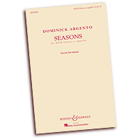 Dominick Argento : Seasons : SATB : Songbook : Dominick Argento : 884088889203 : 1480333263 : 48022800