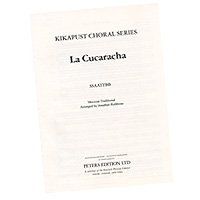 Jonathan Rathbone : La Cucaracha : SSAATTBB : Sheet Music :  : 98-EP77035