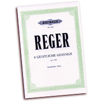 Max Reger : Sacred Songs for Mixed Voices : SATB : Songbook : Max Reger : 98-EP3984