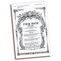 P.D.Q. Bach - Peter Schickele : A Consort of Choral Christmas Carols : SSAA : Sheet Music : Peter Schickele