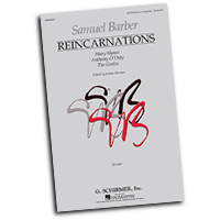 Samuel Barber : Reincarnations : SATB : Songbook : Samuel Barber : 884088395810 : 142347581X : 50490067