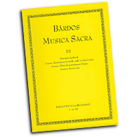 Lajos Bardos : Musica Sacra Vol 3 : SSA. Treble : Songbook : Lajos Bardos : 50485339
