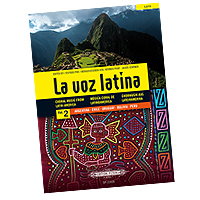 Javier Zentner : La Voz Latina - Volume 2 : SATB : Songbook :  : 98-EP11425