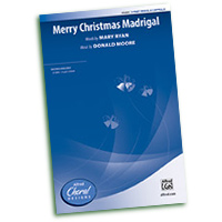 Donald Moore : Merry Christmas Madrigals : SAB : Sheet Music : 