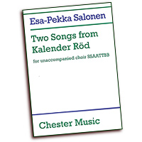 Esa-Pekka Salonen : Two Songs from Kalender Rod : SSAATTBB : Songbook : Esa-Pekka Salonen : 884088931889 : 0711998922 : 14028678