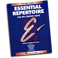 Emily Crocker (editor) : Essential Repertoire for the Concert Choir - Level 3 : SATB : Mixed/Student :  : 073999401165 : 0793543312 : 08740116