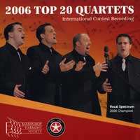Barbershop Society barbershop quartet