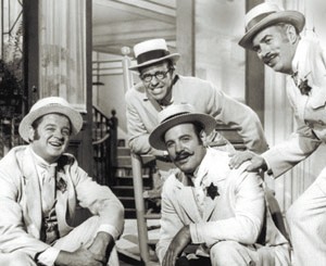 The Buffalo Bills barbershop quartet