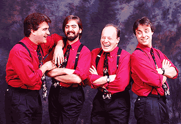 The Management barbershop quartet