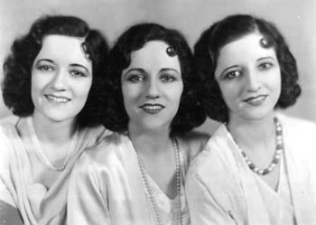 The Boswell Sisters jazz