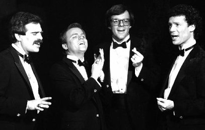 Bluegrass Student Union barbershop quartet