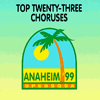 Barbershop Harmony Society : Top Choruses 1999  : 1 CD : 