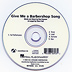 Close Harmony For Men : Give Me a Barbershop Song -  Parts CD : TTBB : Parts CD : 884088069032 : 08745492