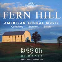 Kansas City Chorale : Fern Hill : 1 CD : Charles Bruffy : 5449