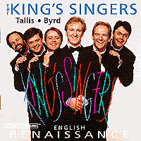 King's Singers : English Renaissance : 1 CD : William ByrdTallis, Thomas  : 09026680042-1 : 09026680042