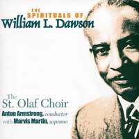 St. Olaf Choir : Spirituals Of William Dawson : 1 CD : Anton Armstrong : 2159