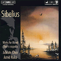 Jubilate Choir : Jean Sibelius - Mixed Choir : 1 CD : Astrid Riska : Jean Sibelius : 825