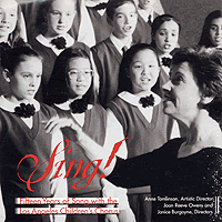 Los Angeles Children's Chorus : Sing! : 1 CD : Anne Tomlinson : 