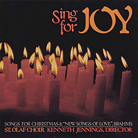 St. Olaf Choir : Sing For Joy : 1 CD : Kenneth Jennings : 269