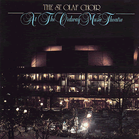 St. Olaf Choir : At The Ordway Music Theatre : 1 CD : Kenneth Jennings : 1256