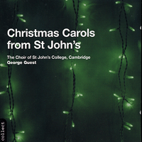 St John's College Choir, Cambridge : Christmas Carols from St. John's : 1 CD : George Guest :  : 6670
