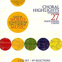 Various Artists : Sixth World Symposium on Choral Music : 00  2 CDs : 2574-5