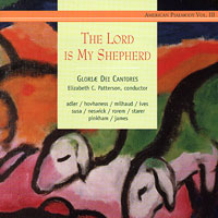 Gloriae Dei Cantores : The Lord Is My Shepherd : 1 CD : Elizabeth Patterson :  : 30