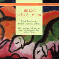 Gloriae Dei Cantores : The Lord Is My Shepherd : 1 CD : Elizabeth Patterson : 30