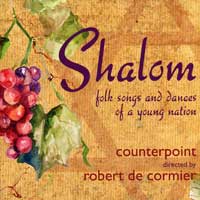 Counterpoint : Folk Songs and Dances of a Young Nation : 1 CD : Robert De Cormier :  : 823